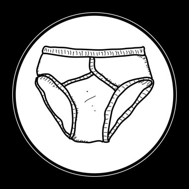 Pantolon basit doodle