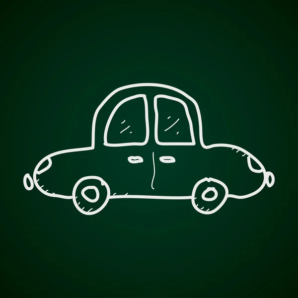 Egyszerű doodle, egy autó — Stock Vector