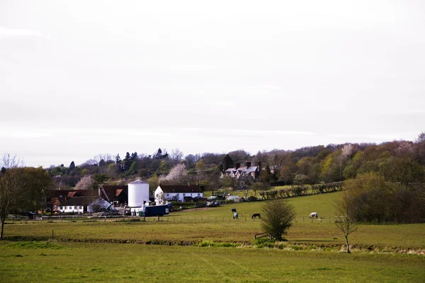 Blick über die Chilterns, England in der Nähe von Little Missenden — Stockfoto