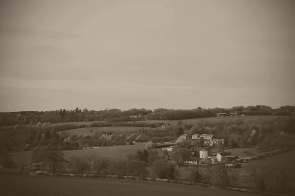 Pohled přes Chilterns, Anglie poblíž Little Missenden — Stock fotografie
