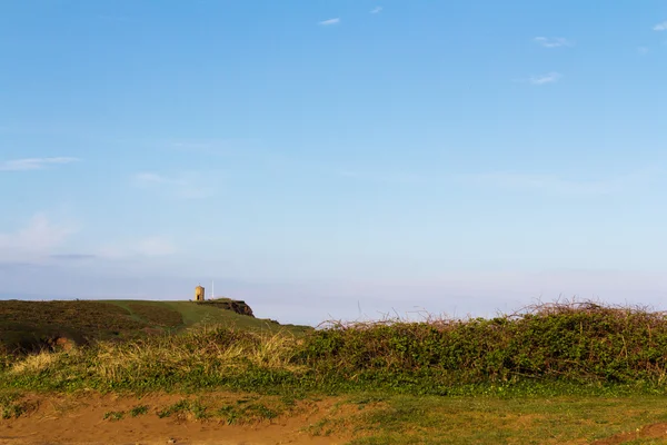 Vista sobre la costa de Córnico desde Bude — Foto de Stock