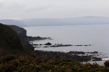 Widemouth Bay ve Bude arasındaki kıyı yolundan görüntülemek