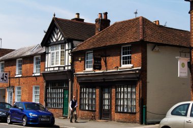 Beaconsfield, İngiltere - Haziran 2016: Eski şehir Beaconfield d