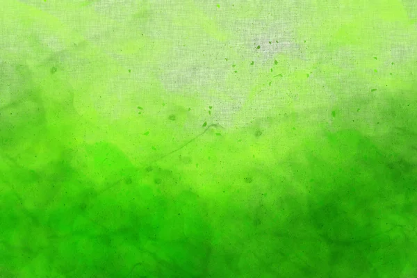 Fondo de acuarela colorido abstracto en tonos de verde — Foto de Stock