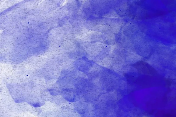 Абстрактный красочный акварельный фон в оттенках синего — стоковое фото