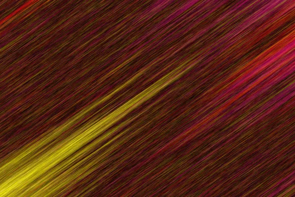Conception abstraite colorée de fibres sur fond noir — Photo