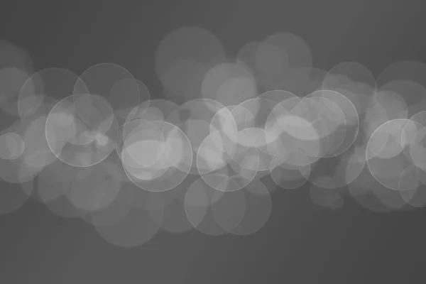 Black and white abstract bokeh design background — Stock Photo, Image