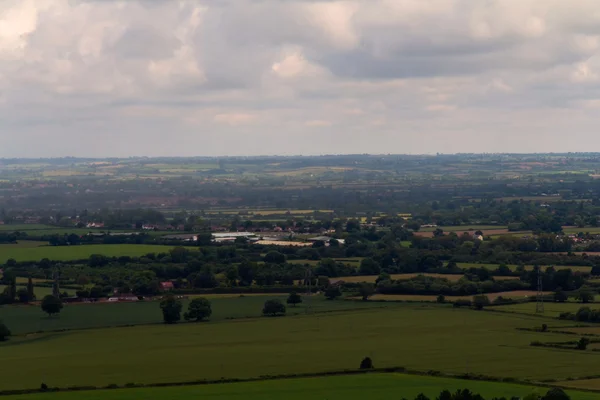 Vista sobre el paisaje Chilterns en Buckinghamshire, Inglaterra — Foto de Stock