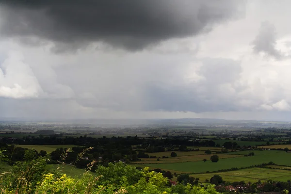 Vista sobre el paisaje Chilterns en Buckinghamshire, Inglaterra — Foto de Stock
