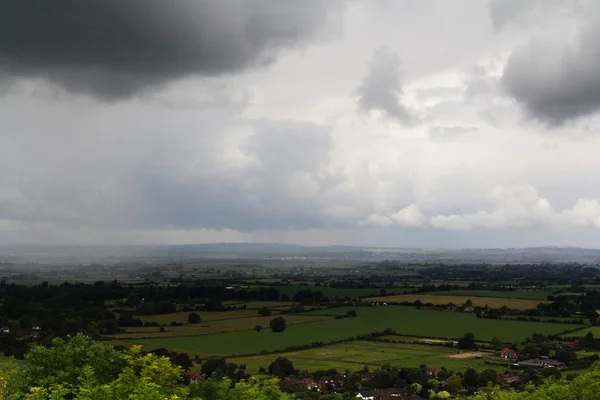 Vista sobre el paisaje Chilterns en Buckinghamshire, Inglaterra — Foto de Stock