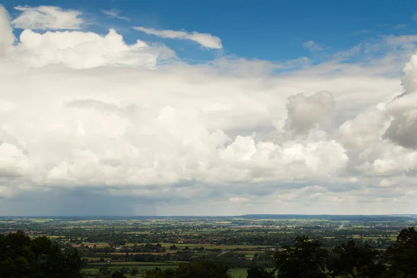 曇りバッキンガムシャーのチルターン丘陵の景色 — ストック写真