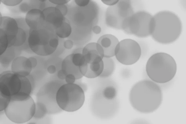 Black and white abstract bokeh design background — Stock Photo, Image