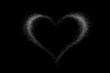 Siyah ve beyaz soyut barut patlama arkaplanı