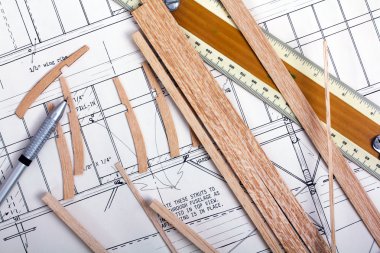 Balsa ahşap model uçak yapma
