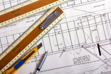 Balsa ahşap model uçak yapma