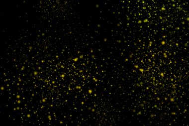 Siyah bir arka plan üzerinde renkli soyut toz patlama