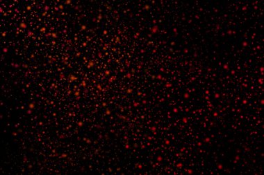 Siyah bir arka plan üzerinde renkli soyut toz patlama