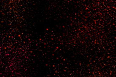 Siyah bir arka plan üzerinde renkli soyut toz patlama