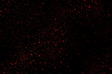 Siyah bir arka plan üzerinde renkli soyut toz patlama