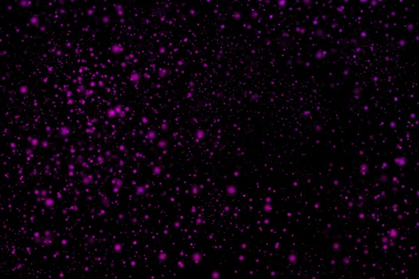 黒い背景にカラフルな抽象的な粉塵爆発 — ストック写真