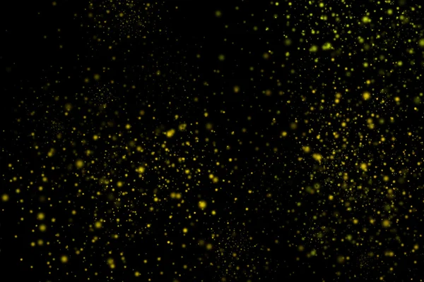 Siyah bir arka plan üzerinde renkli soyut toz patlama