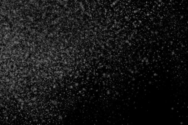 黑白抽象粉末爆炸背景 — 图库照片