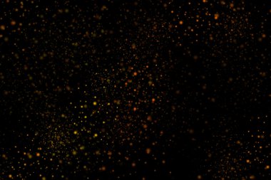 Siyah bir arka plan üzerinde renkli soyut toz patlama