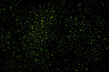 Siyah bir arka plan üzerinde renkli soyut toz patlama