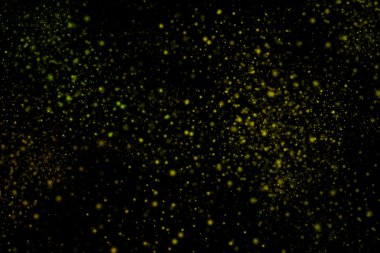 Siyah bir arka plan üzerinde renkli soyut toz patlama