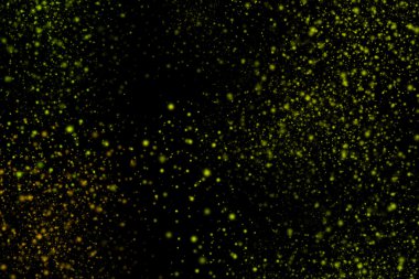 Siyah bir arka plan üzerinde renkli soyut toz patlama