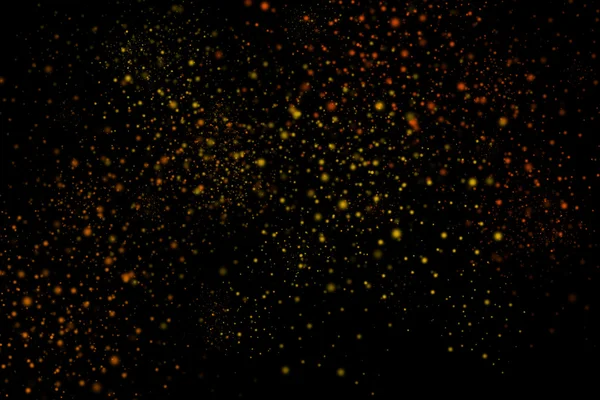 Красочный абстрактный взрыв пороха на черном фоне — стоковое фото