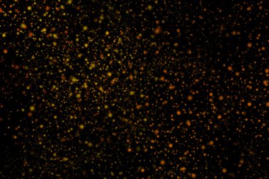 Siyah bir arka plan üzerinde renkli soyut toz patlama