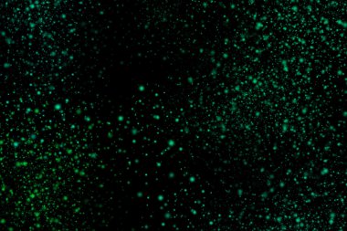 Siyah bir arka plan üzerinde renkli soyut toz patlama