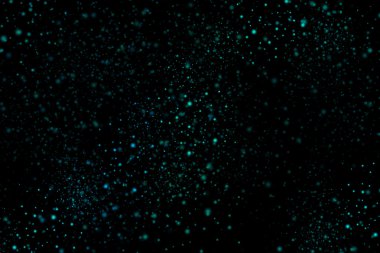 Siyah bir arka plan üzerinde renkli soyut toz patlama