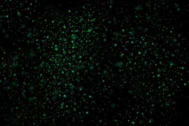 Siyah bir arka plan üzerinde renkli soyut toz patlama