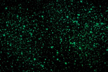 Siyah bir arka plan üzerinde renkli soyut toz patlama