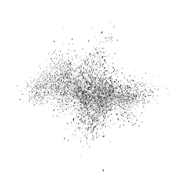 Movimentazione astratta di granelli o particelle di polvere — Vettoriale Stock