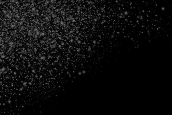 Noir et blanc abstrait poudre explosion fond — Photo
