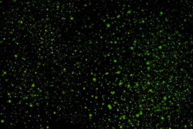 Siyah bir arka plan üzerinde renkli soyut toz patlama