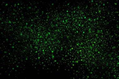 Siyah bir arka plan üzerinde renkli soyut toz patlama