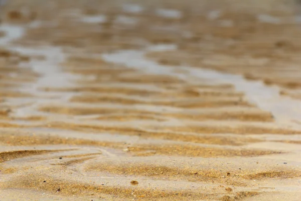 砂浜の砂の上で — ストック写真