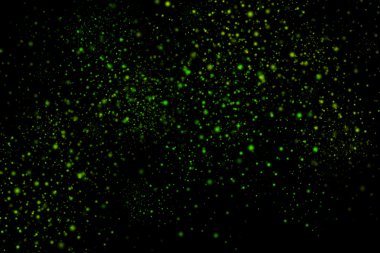 Siyah bir arka plan üzerinde renkli soyut toz patlama