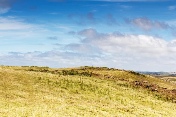 Blick vom Küstenweg bei Polzeath — Stockfoto