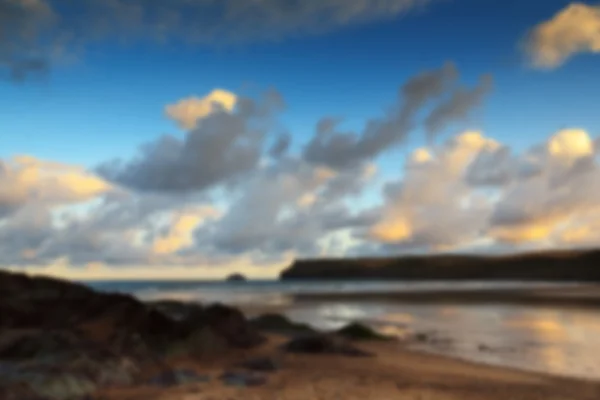 纳什的焦点在海滩的清晨视图. — 图库照片
