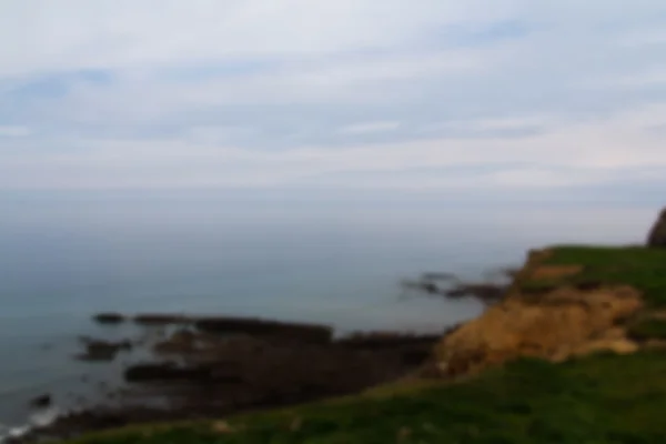 Vista do caminho costeiro entre a Baía de Widemouth e Bude Out of — Fotografia de Stock