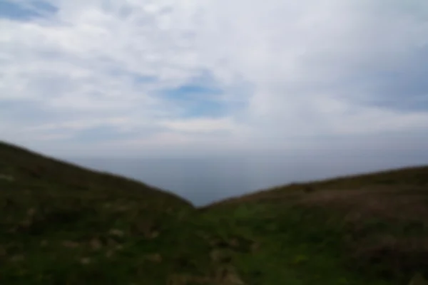 Vista desde el sendero costero entre Widemouth Bay y Bude — Foto de Stock
