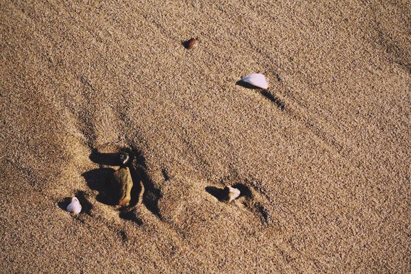 小石や石を洗って砂ヴィンテージ レトロなフィルター. — ストック写真