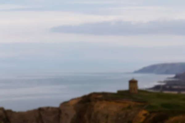 Bude yakınındaki sahil Cornwall dışarı-in odak üzerinde göster. — Stok fotoğraf