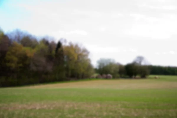 Vista sobre el campo en los Chilterns Fuera de foco . — Foto de Stock