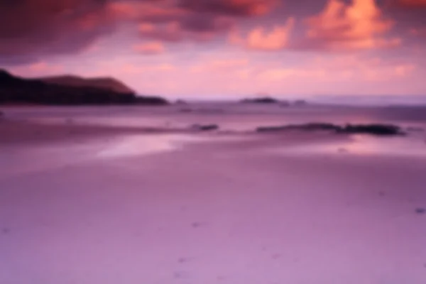 Ранній вигляд на пляж в Полезаті З фокусу . — стокове фото